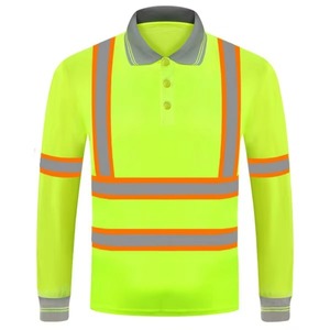 Chemise de sécurité haute visibilité classe 2 avec logo personnalisé, imperméable, pour uniforme de mécanicien, réfléchissante, LED clignotante, industries du cuir et de la beauté - Product Image 2
