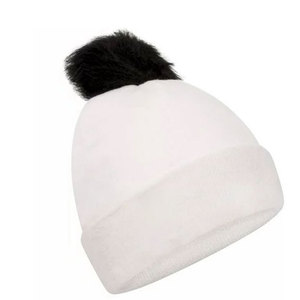 Bonnet d'hiver Zabex Sports en tricot haute densité, style urbain premium, doublure douce, double couche polyester/coton, strass, idéal pour les voyages - Product Image 3