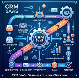 CRM SaaS แพลตฟอร์มการพัฒนาซอฟต์แวร์การจัดการความสัมพันธ์ของลูกค้าสำหรับระบบอัตโนมัติทางธุรกิจ - Product Image 3