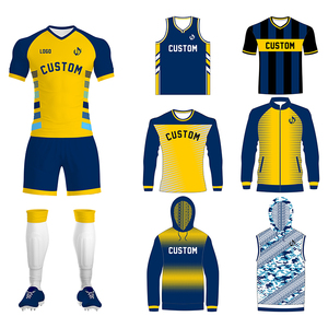 Maillot de football personnalisé pour hommes et femmes, sans manches, col en V, impression sublimée, 100% polyester respirant, tenue d'équipe toutes saisons - Product Image 5