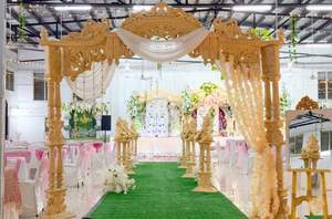 Mandap de Madera Tradicional para Bodas Gujarati, Mandap Indio para Bodas en el Reino Unido en Venta, Proveedor de Mandaps de Lujo, Mandap para Bodas al por Mayor en EE. UU. - Product Image 2