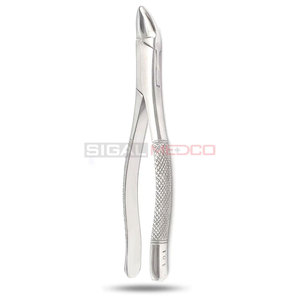Manual German Stainless Steel Extracting Forceps 101 for Upper Lower Bicuspids Deciduous Teeth Universal Dental Extraction - Product Image 3