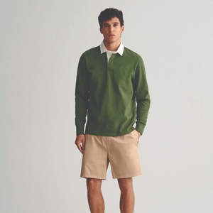 Polo de rugby à manches longues pour homme de haute qualité - Durable, confortable et idéal pour un style décontracté, chemises de rugby de style athlétique - Product Image 1