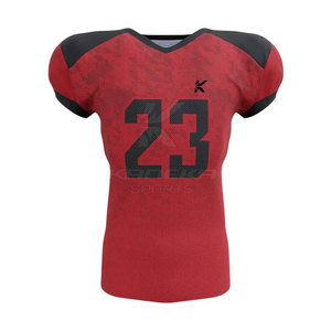 Uniforme de football américain Street Sport en polyester respirant et à séchage rapide, conçu pour l'entraînement en extérieur et le jeu d'équipe - Product Image 5