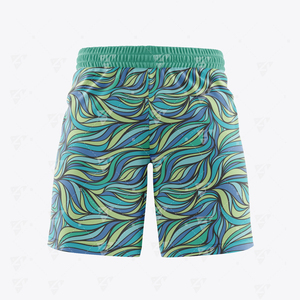 High Quality Spandex/Polyester Men's <b>Board</b> Shorts Summer Sports Wear Elastic Waist Quick Dry Eco-Friendly Breathable - Product Image 1