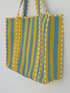 Bolsos de Mano Personalizados de Lujo para Mujer, de Algodón Ecológico, con Cierre de Cremallera, Plegables, Grandes, para Viajes y Compras, Temporada Primavera/Verano - Product Image 4