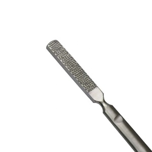Lime à pieds double face en acier inoxydable personnalisable avec design écologique pour la podologie et l'usage professionnel - Product Image 6