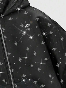 Sweat à capuche zippé en polaire thermique pour homme, style masque, veste streetwear d'hiver, chaud, respirant, épais, production en gros - Product Image 4