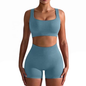 Ensembles de vêtements de sport pour femmes sans couture, vêtements de fitness, ensembles de yoga, vêtements de sport pour femmes, vêtements d'entraînement pour femmes - Product Image 1