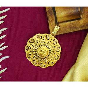 Pendant Charms Dubai Indian Trendy Gold Plated Pendant Jewelry Set Fashion Jewelry Pendant - Product Image 1