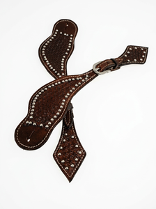 Sangle de botte de selle de cheval en cuir de haute qualité de marque ADEEFA, avec outillage artisanal, emballage personnalisé, origine Delhi, meilleur marché - Product Image 3