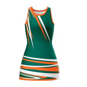 Uniformes de Netball Personalizados con Transferencia Térmica, Antibacterianos, de Nailon, Ajustados, sin Mangas, Faldas y Tops de Moda, Unisex para Adultos - Product Image 1