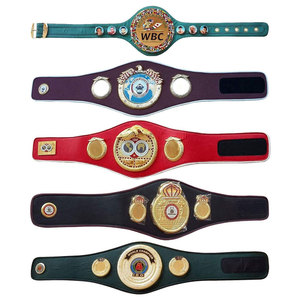 Cinturones de Campeonato Mundial de MMA IBO 2026 Personalizados al por Mayor, Color, Logotipo y Tamaño Personalizables, Correa de Cuero, Zinc y Latón en la Parte Delantera - Product Image 2
