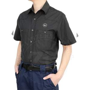 Camisa de Soldadura de Algodón Transpirable de Alta Visibilidad al por Mayor, Manga Larga, Retardante al Fuego, Protección contra Vapores, Nivel FR, para Hombre - Product Image 1