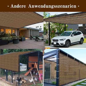 <span class=keywords><strong>Malla</strong></span> de sombreo de HDPE con protección UV <span class=keywords><strong>para</strong></span> jardín, tela transpirable de punto por urdimbre <span class=keywords><strong>para</strong></span> pérgola y patio trasero, ideal <span class=keywords><strong>para</strong></span> plantas y vegetales. - Product Image 6