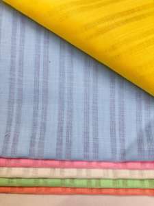 Tela de Camisa de Lino y Algodón Premium a Rayas, Tejido Liso Teñido con Hilo de 58mm de Ancho para Niños y Niñas, Material para Disfraces para Compradores Internacionales - Product Image 3