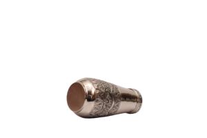 Olla de Agua de Cobre de 950 ml, Artesanía Premium, Estilo Chitayi, Acabado Níquel Antiguo, Peso 0.290 kg - Product Image 3