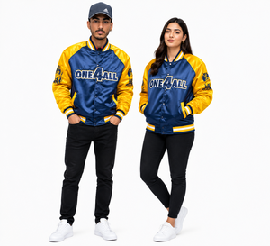 Patchs brodés personnalisés, broderie 3D, vestes universitaires en satin, vestes bomber de haute qualité, veste de baseball avec logo personnalisé - Product Image 5