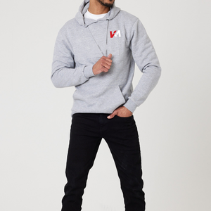 Fournisseur de sweats à capuche surdimensionnés pour hommes grandes tailles, design personnalisé, impression graphique, streetwear, mode tendance 2026 - Product Image 2