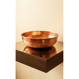 Cuenco para Llaves de Cobre Martillado a Mano para Mesa de Entrada, Bandeja Decorativa, Centro de Mesa para Servir Frutas, Organizador Moderno - Product Image 4