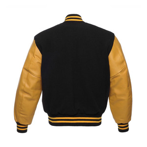 High Quality Men Varsity Jacket Letterman Style Baseball Bomber Jacket Warm Winter Coat Fashion Street Wear Trendy Casual Outfit - Product Image 6