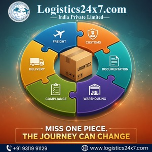 Logistics24x7.com Services logistiques complets, fret, douane, livraison, documentation, conformité, entreposage - Product Image 1