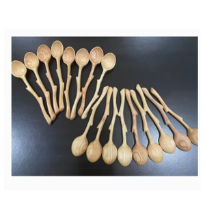 Handcrafted Wooden Coffee Tea <b>Spoon</b> Acacia Kitchen Utensil Dining Table Cutlery Natural Beverage <b>Serving</b> Export Product - Product Image 4