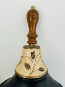 กระดิ่งทองเหลืองอินเดีย งานหล่อทำมือ ดีไซน์ทันสมัยสไตล์ทะเล ของตกแต่งบ้าน มีขนาดให้เลือกตามสั่ง - Product Image 2