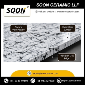 Mármol de Calcita Pulido ALPINE WHITE FLUTED-1 Ecológico con Vetas Blancas y Negras, Gran Losa, Diseño 3D, para Pared de Sala de Estar Moderna - Product Image 5