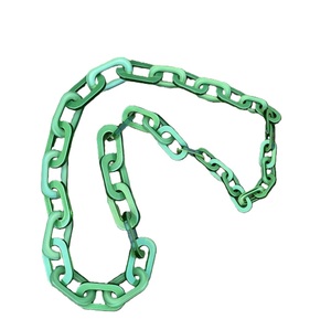 Cadena de eslabones de resina abstracta personalizada para regalos de productos de alta gama, eslabones de resina artísticos duraderos y ligeros para bolsos de hombro modernos - Product Image 4