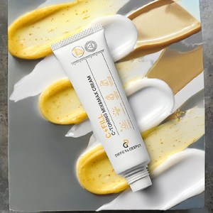 Differ&Deeper C Toning Mix&Max Brightening & Tone-Up Anti-Aging Nourishing <b>Sunscreen</b> Dark Circles Cream with Box Tube Packaging - Product Image 1