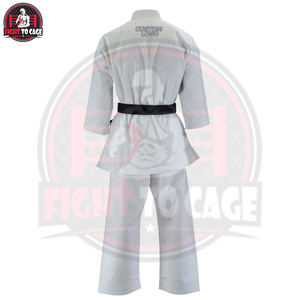 Uniforme de BJJ de Alto Rendimiento, Cómodo, de Primera Calidad, con Logotipo Personalizado Impreso en la Parte Delantera, Elástico, Transpirable y Ligero - Product Image 2