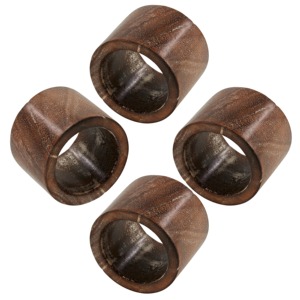 Juego de Anillos para Servilletas de Madera Hechos a Mano, Porta Servilletas de Madera Natural, Decoración Rústica para Mesa, Accesorios Reutilizables para Mesa de Comedor - Product Image 4