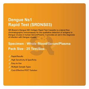 Профессиональный экспресс-тест на антиген NS1 для диагностики лихорадки денге: высокочувствительная система раннего выявления вирусных инфекций для неотложной медицинской помощи - Product Image 2