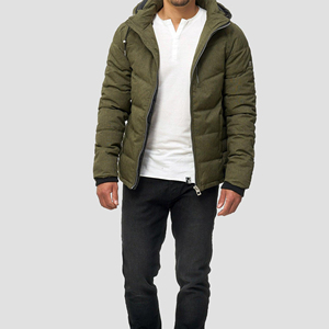 <b>Men</b>’s Urban Streetwear Lightweight Quilted Puffer <b>Jacket</b> - Product Image 3