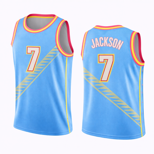 Uniforme de Baloncesto Personalizado con Bordado de Marca Privada, 100% Poliéster, Secado Rápido, Transpirable, Antibacterial, Tela Twill, Tallas Grandes - Product Image 1