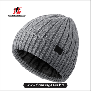 JUST FITNESS GEARS หมวกบีนนี่ไหมพรมถักลายแจ็คการ์ดแฟชั่นใหม่สไตล์ Y2K ระบายอากาศได้ดี กันน้ำ สำหรับฤดูหนาว เหมาะสำหรับทุกเพศทุกวัย สวมใส่สบายๆ - Product Image 1