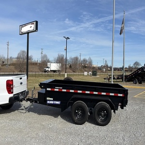 Fairly Used And High Quality 7x14 Heavy-Duty Dump <b>Trailer</b> with Ramps Cargo & Utility <b>Trailers</b> - Product Image 6