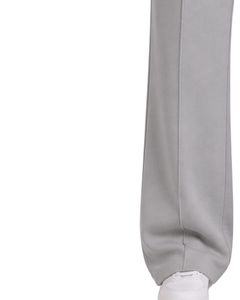 Manufacturer Custom Women Light Grey Wide Leg Sweatpants High Waist Loose Fit Lounge Jogger Pants Casual Streetwear Daily Wear - Product Image 3