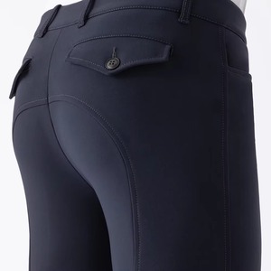 New Style Top Quality Men <b>Full</b> Grip Breeches for Men and Printed Logo With Anti <b>Slip</b> Silicone and Mesh Panel Design - Product Image 6