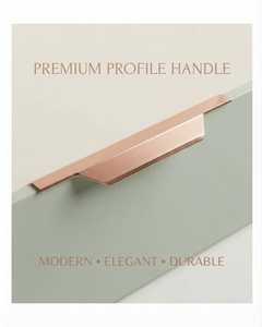 Tiradores ocultos de aleación de aluminio para bordes de gabinetes, tiradores de dedo para cajones, armarios, cómodas, muebles contemporáneos - Product Image 5
