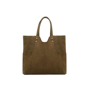 Sac à main pour femme de style occidental en cuir véritable, sacs en cuir de buffle authentique, support OEM, impression de logo personnalisé - Product Image 1