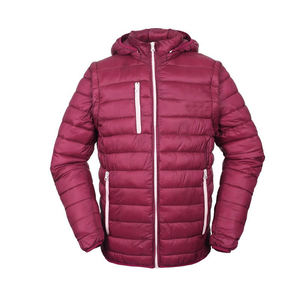 Fully Customized <b>Men's</b> <b>Waterproof</b> Canvas Puffer <b>Jackets</b> Polyester Wadding Filled <b>Winter</b> DDP Shipping - Product Image 1