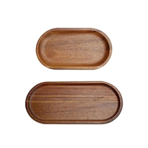 Bandeja de Servir de Bambú de Alta Calidad, Material Duradero, Procesamiento Limpio, Adecuada para Servir Comidas y Almacenamiento - Product Image 2
