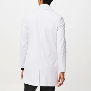 Blouse de laboratoire blanche élégante pour médecin, en coton et polyester, pour femmes, infirmières et personnel médical - Product Image 4