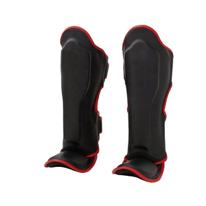 Protectores de Espinilleras de Cuero de Alta Calidad Directo de Fábrica, Último Diseño, para Protección Deportiva de Adultos, Logotipo Personalizado, Precio Bajo - Product Image 3