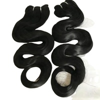 Les plus populaires : Cheveux humains indiens vierges Remy, tissages simples, closures et frontals en dentelle à texture lisse, 100g - Fournisseurs de premier plan en Inde