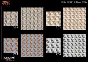 Dalles de stationnement en céramique numérique finition mate pour extérieur 300x300mm 30x30cm 12x12 pouces pour zones de stationnement ouvertes - Product Image 3