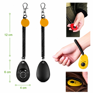 Clicker de Entrenamiento Interactivo Recargable de Plástico para Perros y Gatos con Correa para la Muñeca - Fabricante Directo con Logotipo Personalizado OEM/ODM - Product Image 5