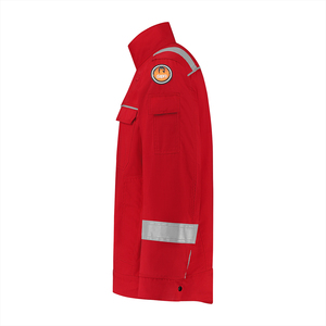 Chaqueta de Seguridad Reflectante de Alta Visibilidad Impermeable ANSI Clase 3 con LED Intermitente de Poliéster para Ingeniería, Construcción Industrial y Alta Visibilidad - Product Image 2